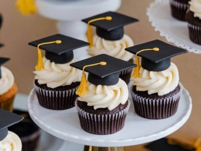 cupcakes de graduación